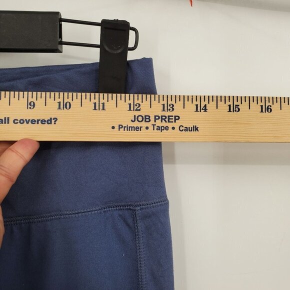 Puma Moto Compression Leggings Mid Rise Tight Mesh Solid Activewear Womens Small - Picture 6 of 12